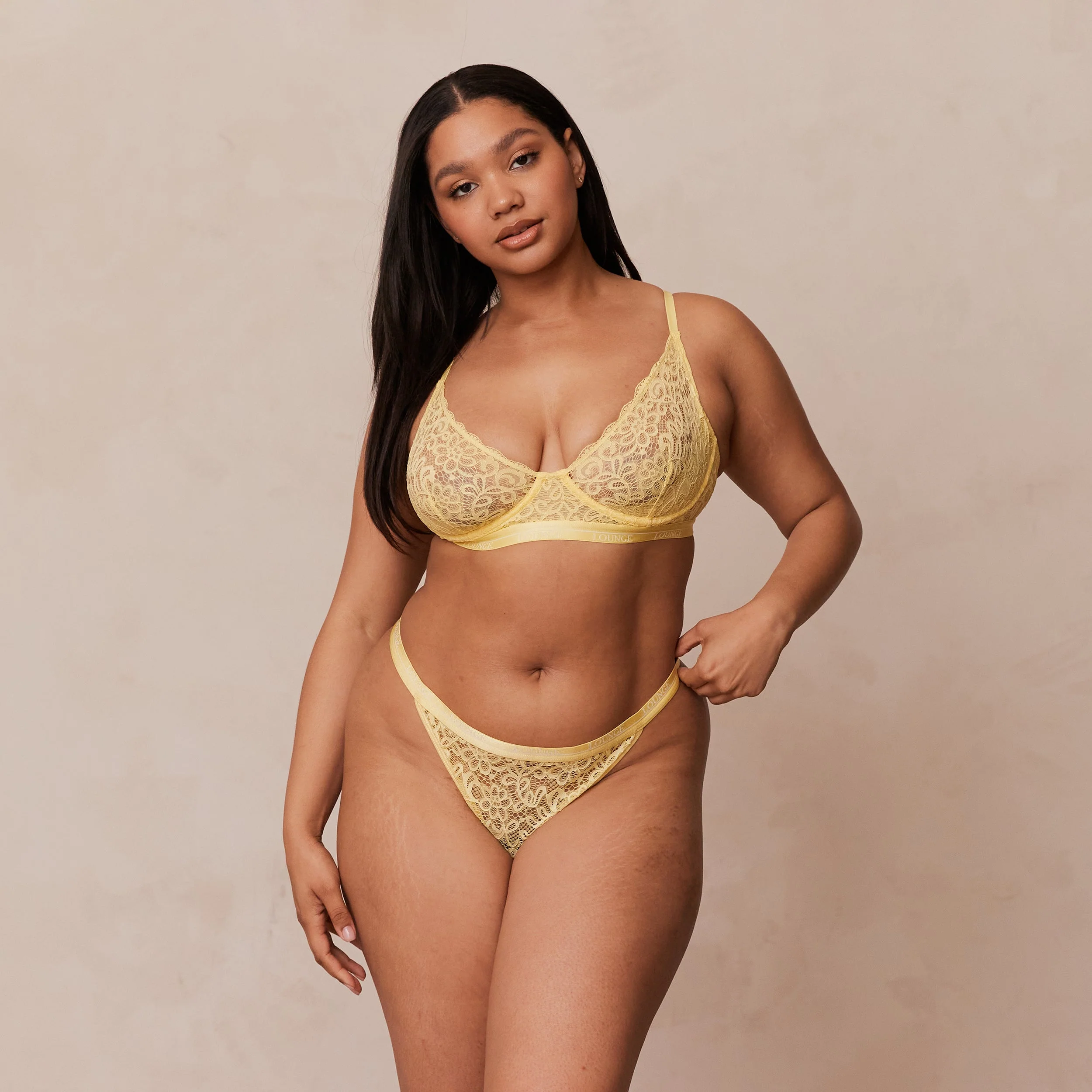 Balcony Bra  - Lemon - Image 3