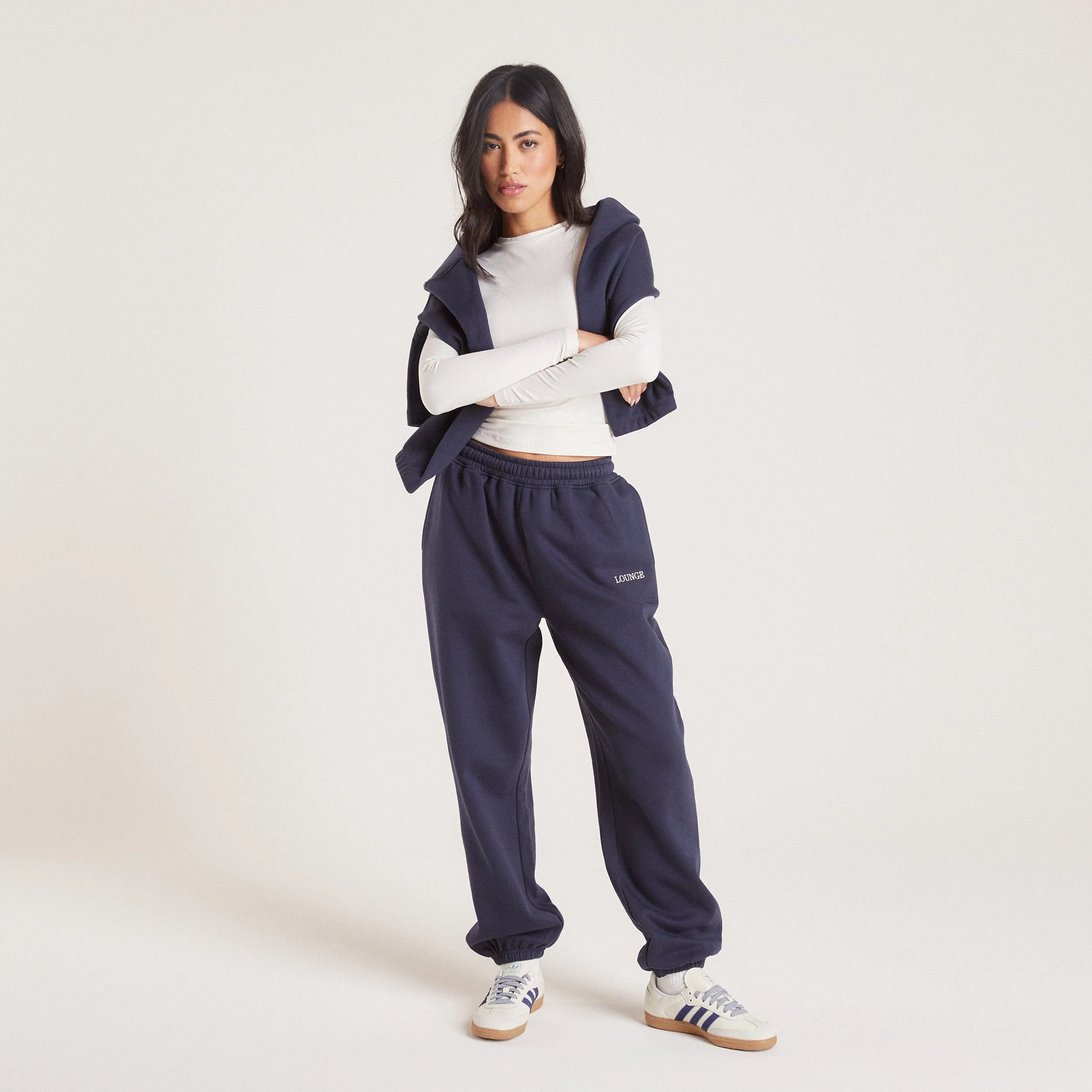 Cuffed Sweatpants - Ink Blue - Image 3