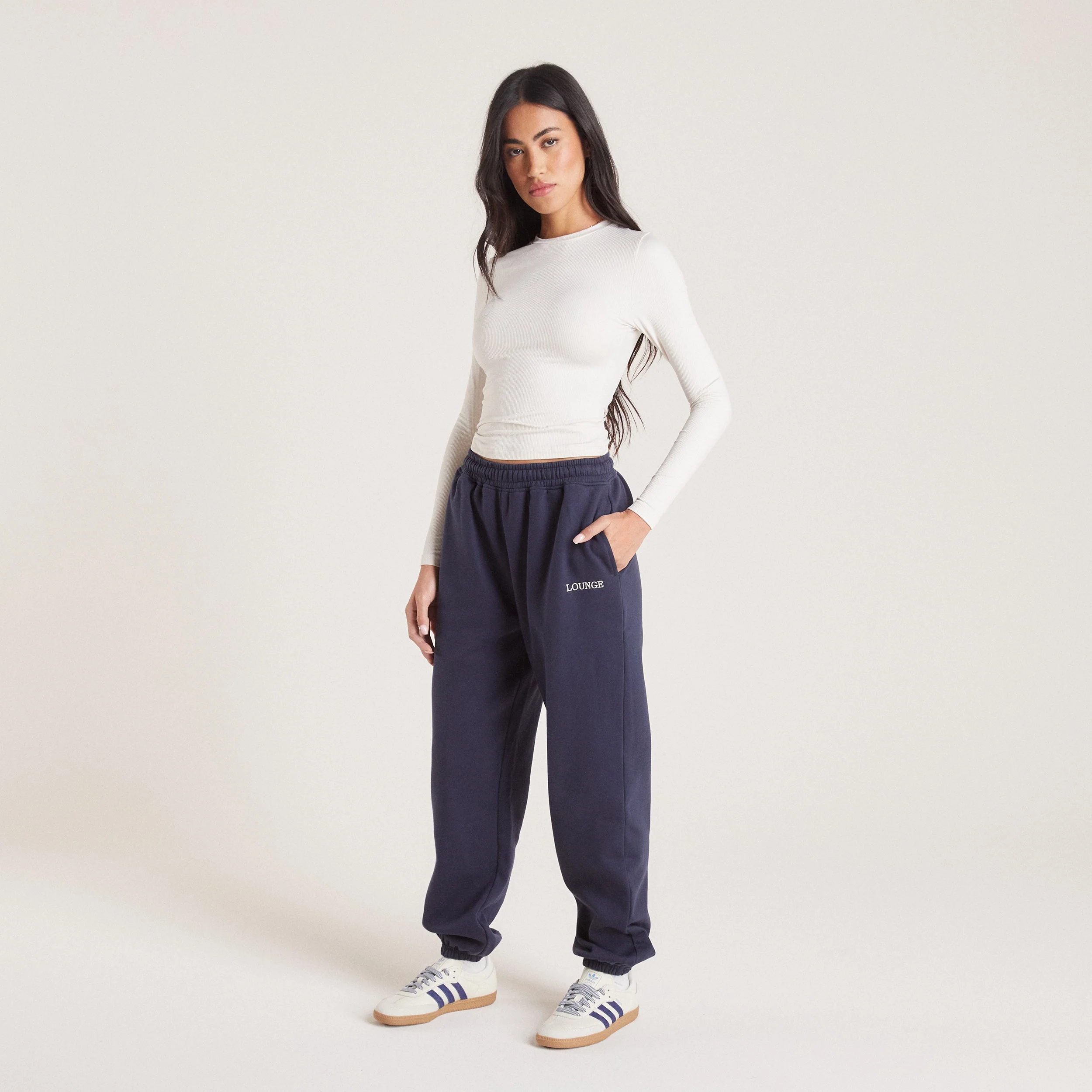 Cuffed Sweatpants - Ink Blue - Image 5