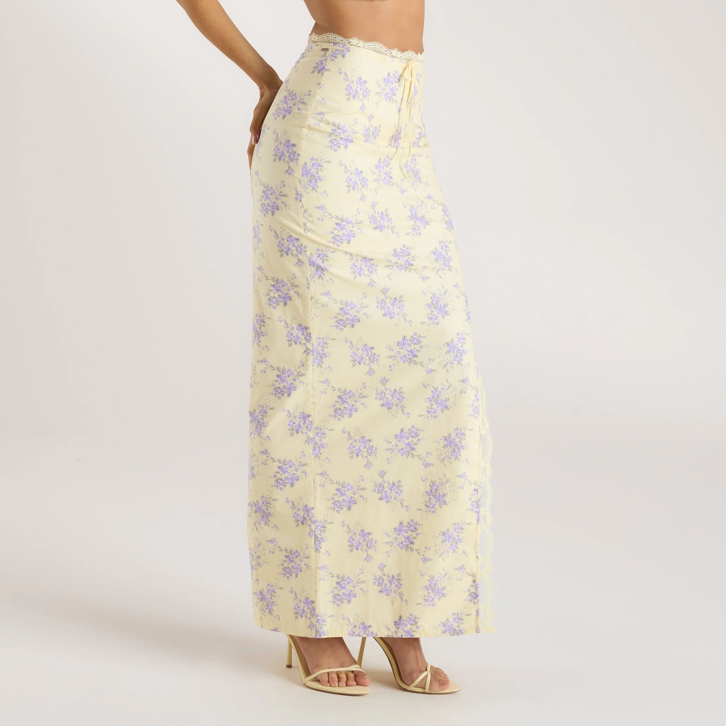 Eledora Maxi Skirt - Yellow - Image 5