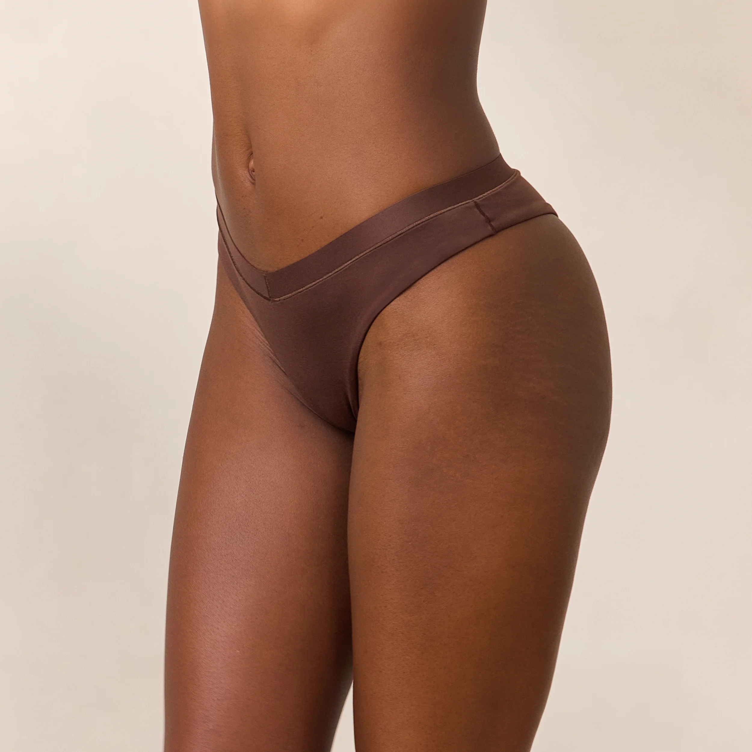 Everyday Comfort Brazilian Briefs - Cocoa - Image 2