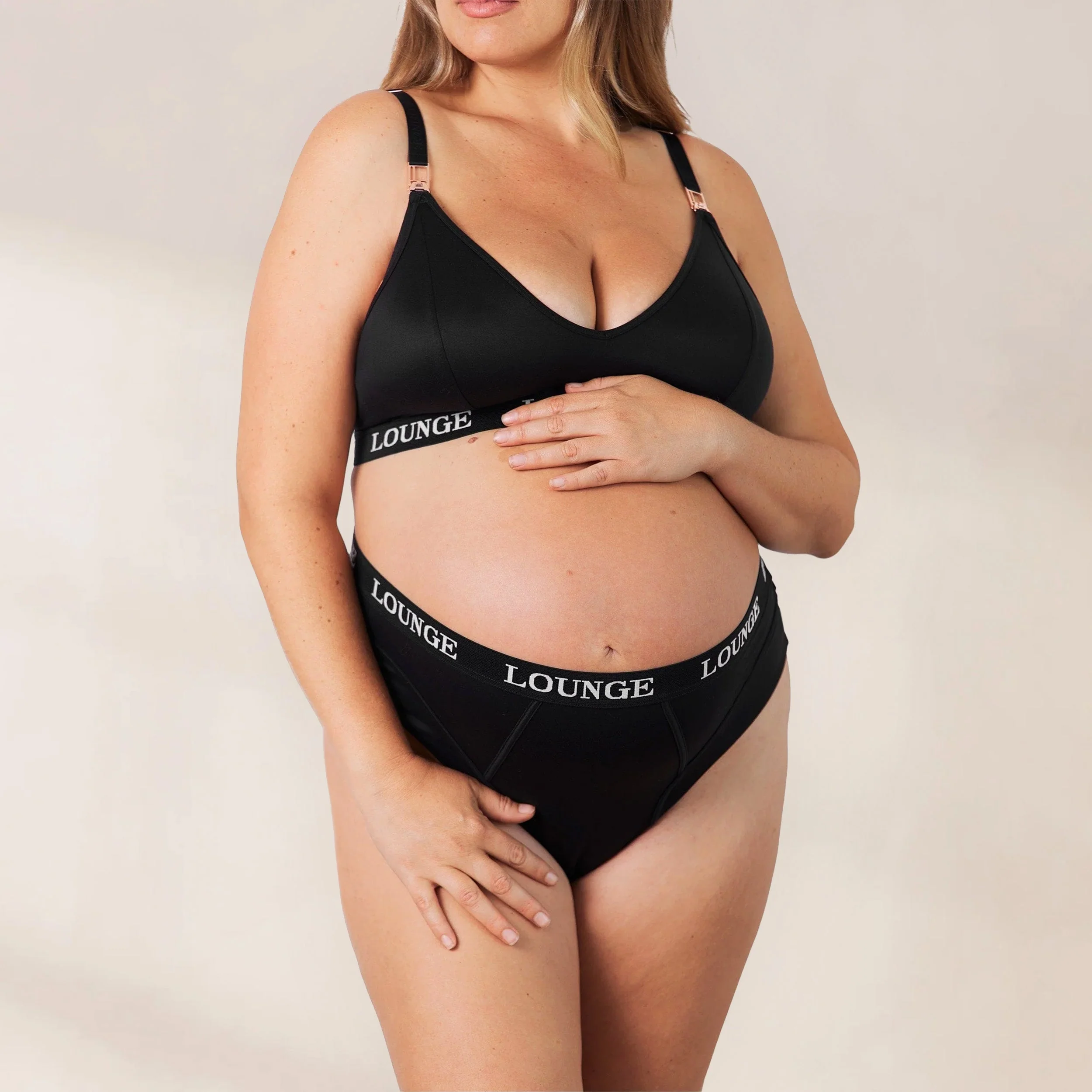 Nurture Nursing Bra - Black - Image 14