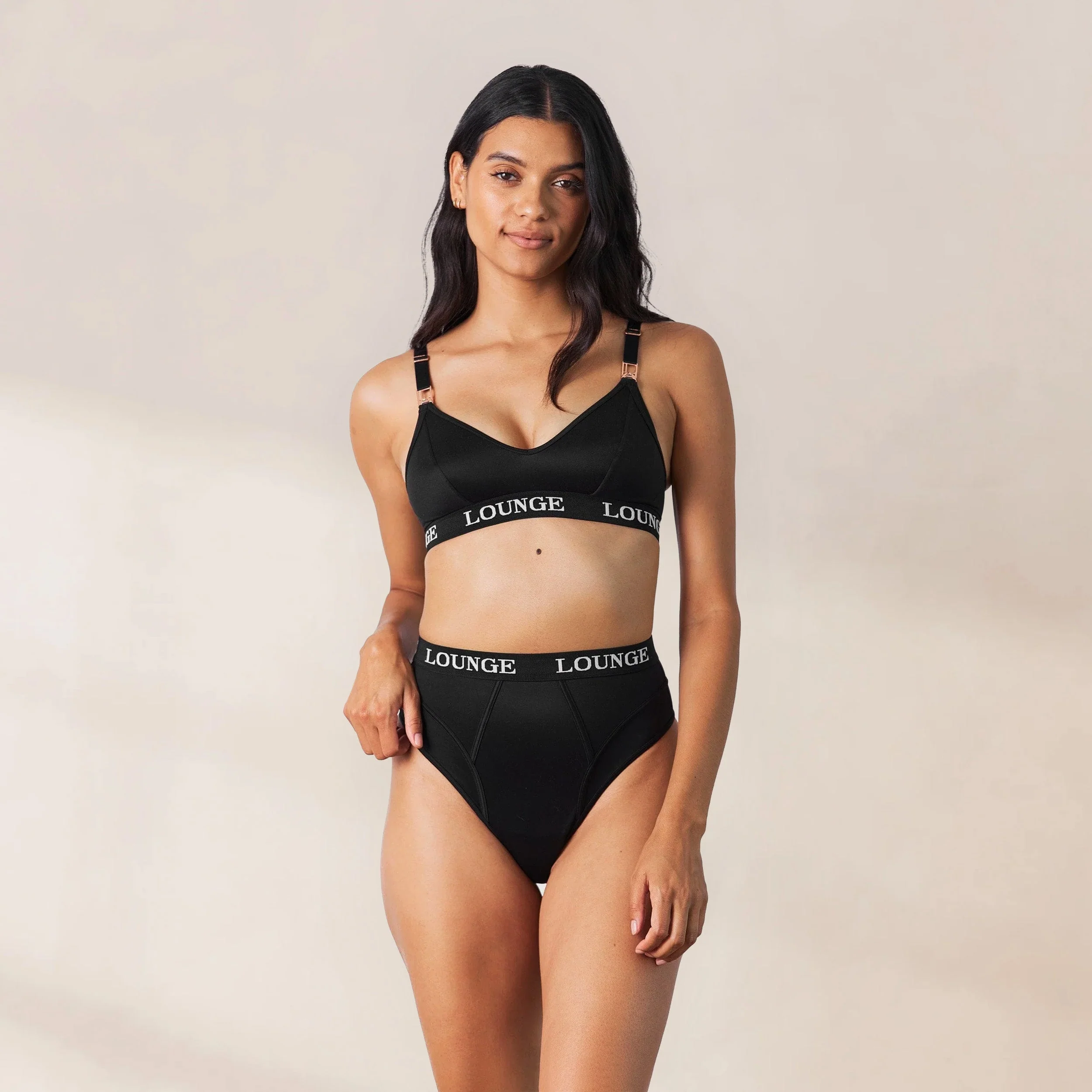 Nurture Nursing Bra - Black - Image 2