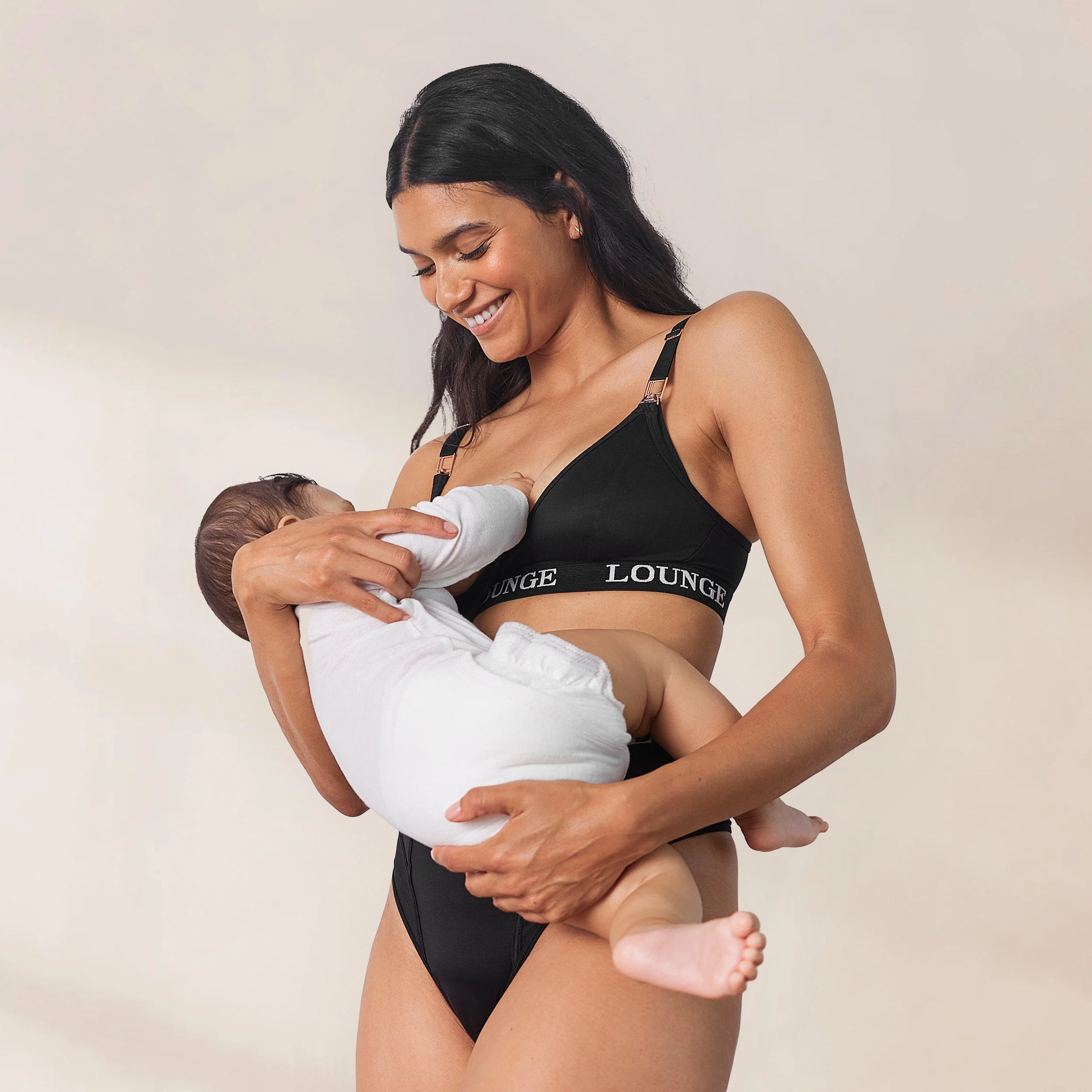 Nurture Nursing Bra - Black - Image 6