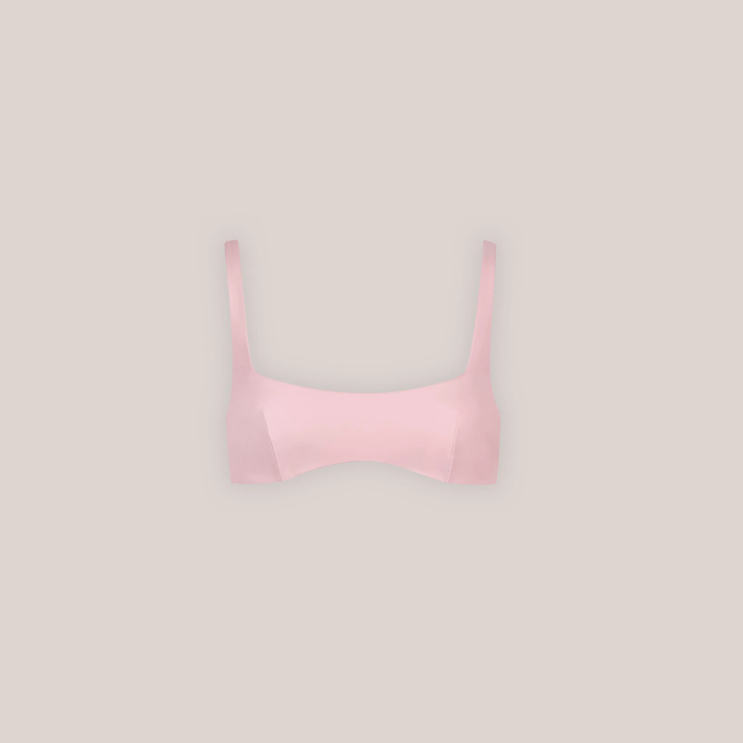 Reversible Plunge Bikini Top - Pink/Floral - Image 7