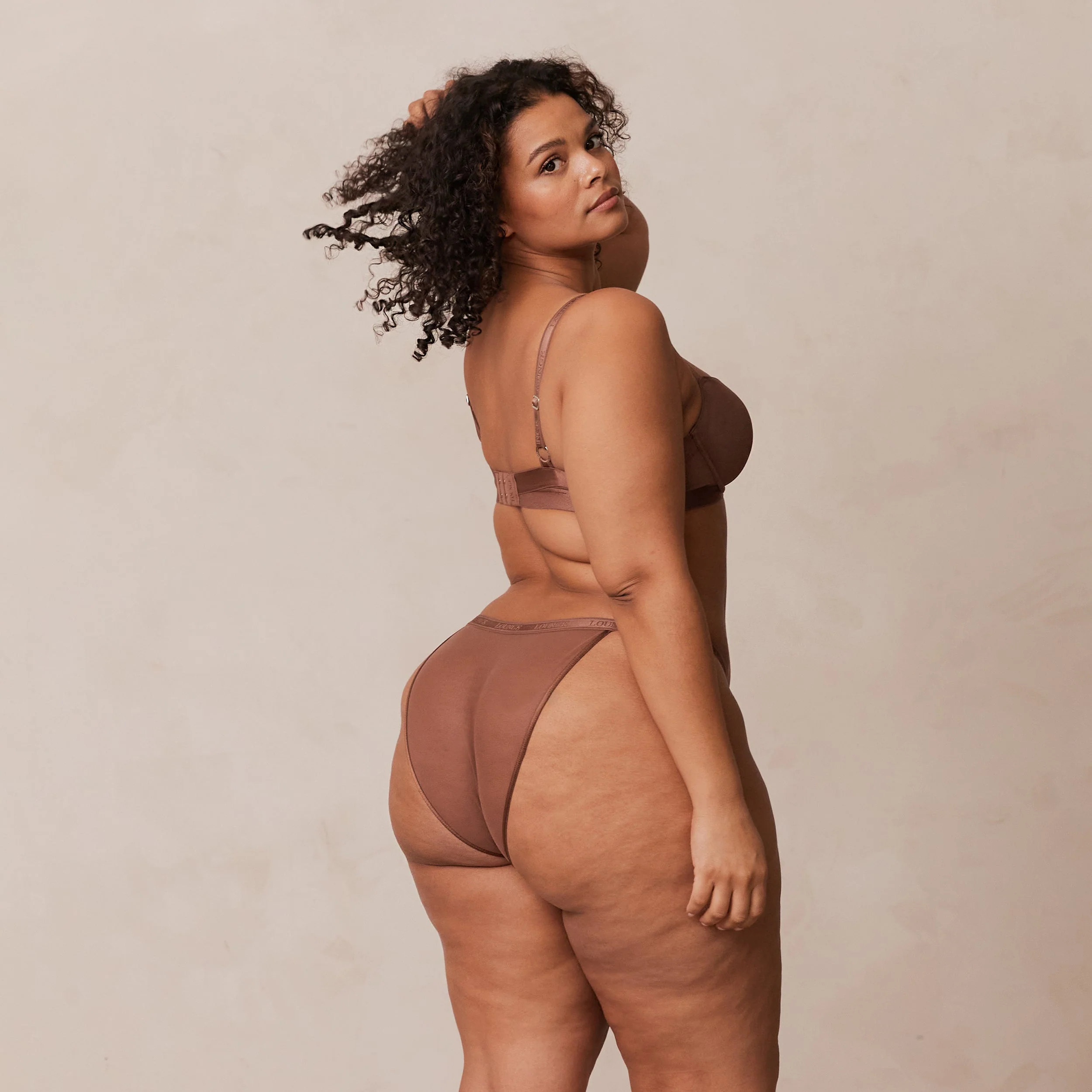 Smooth Mesh T-shirt Bra - Chestnut - Image 20