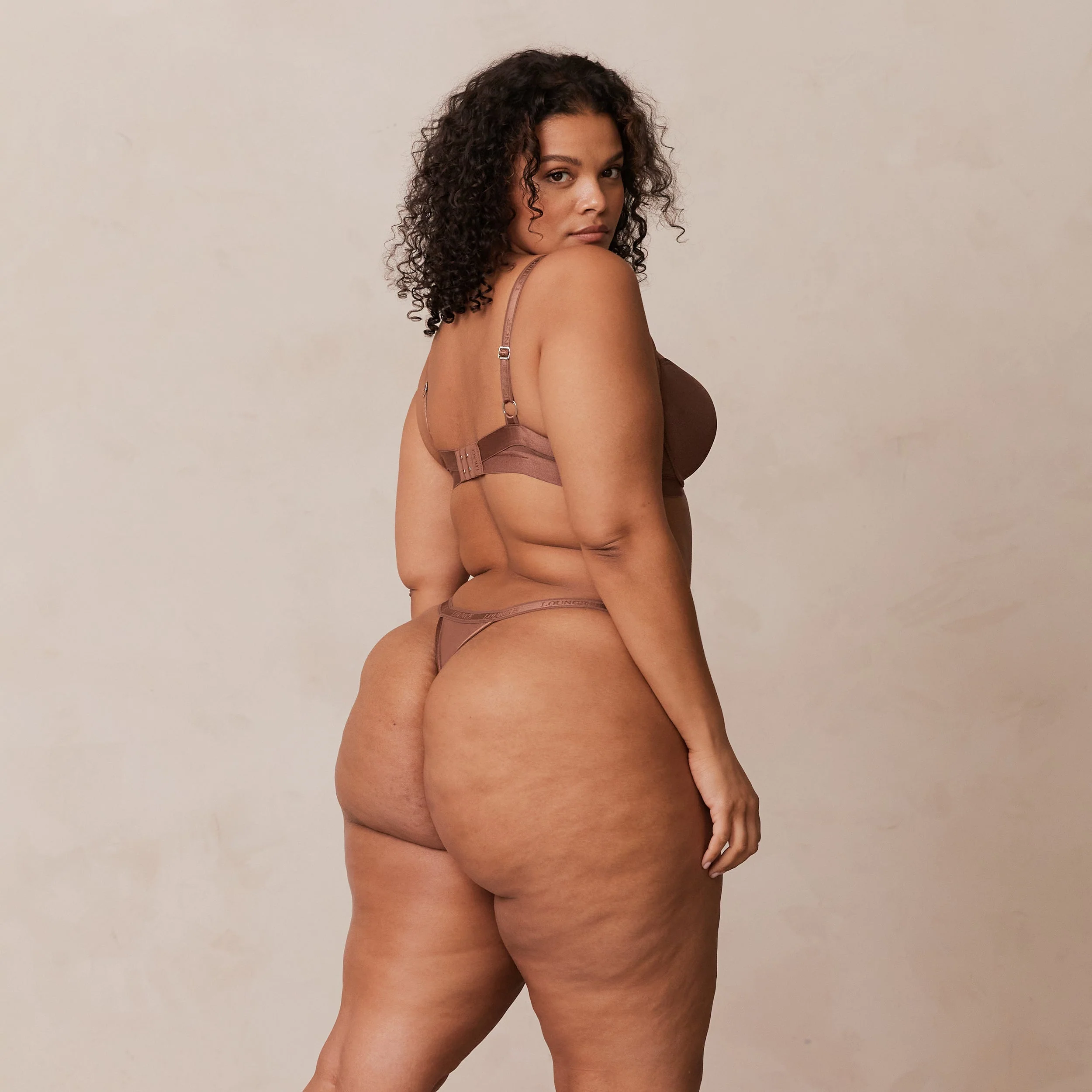 Smooth Mesh T-shirt Bra - Chestnut - Image 8