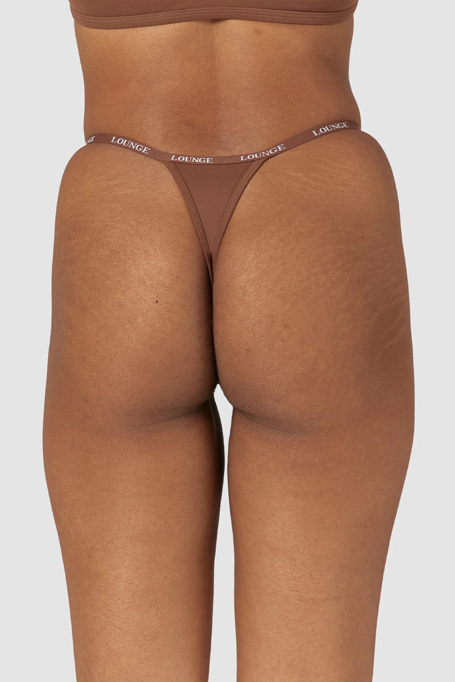 Smooth Thong - Chestnut - Image 2