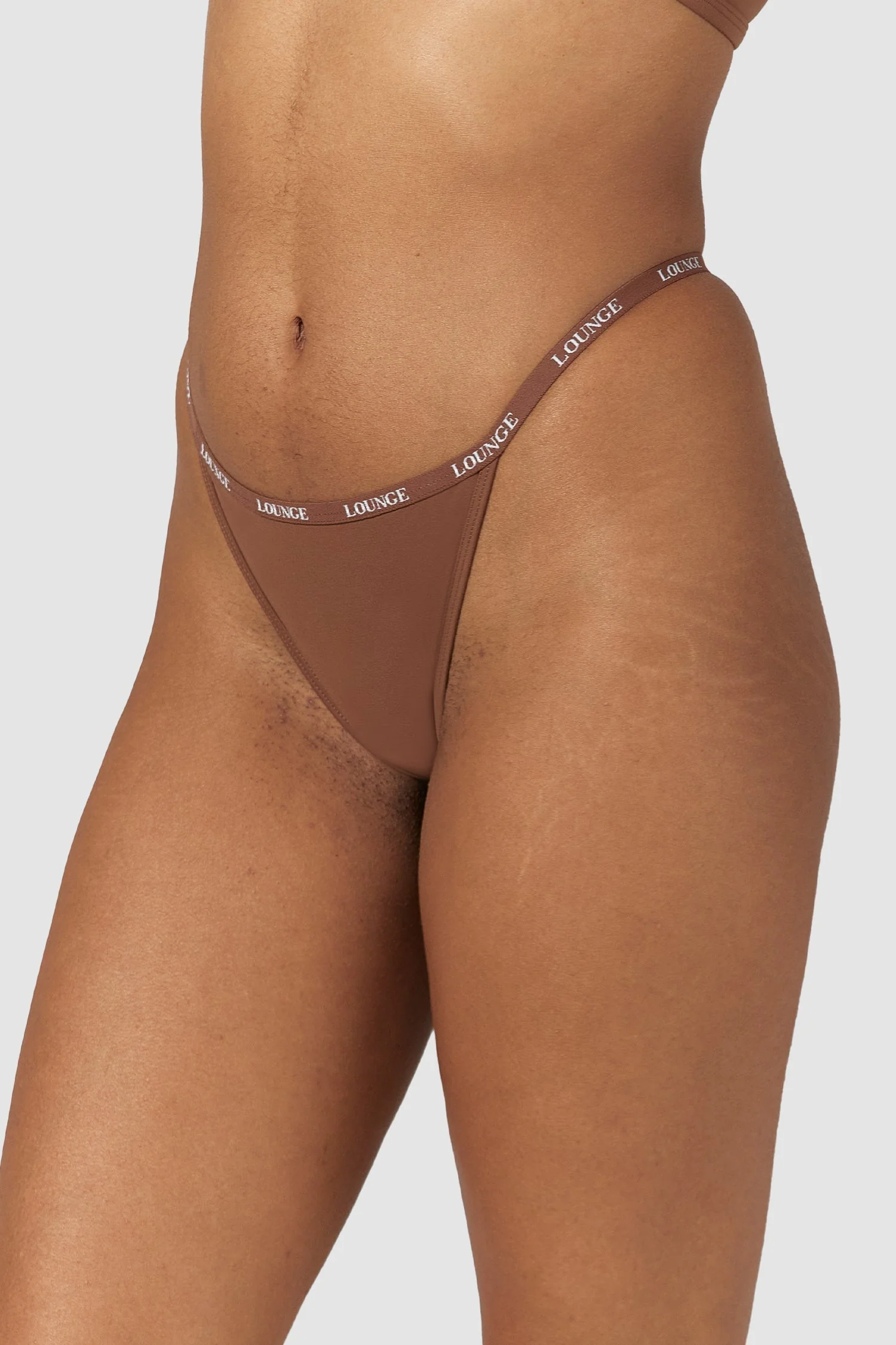 Smooth Thong - Chestnut - Image 3